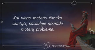 mintys apie moteris