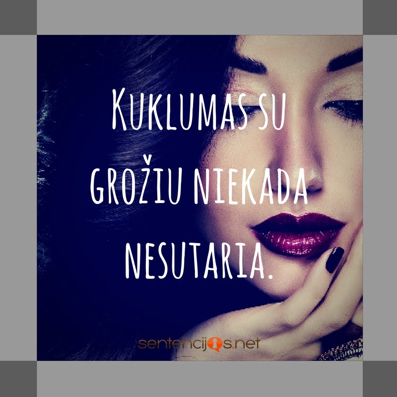 kuklumas ir grozis
