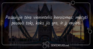 mintys apie gyvenima