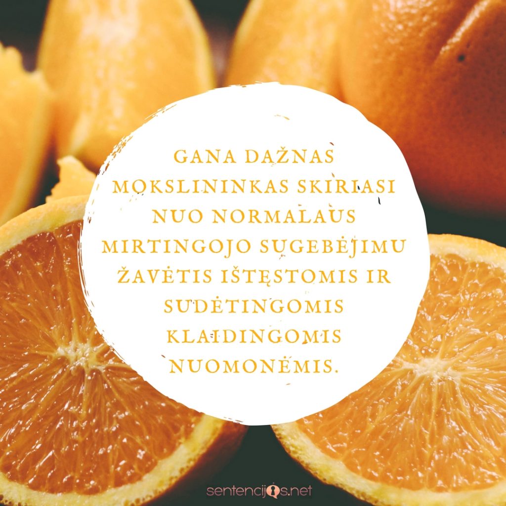 mokslininkas