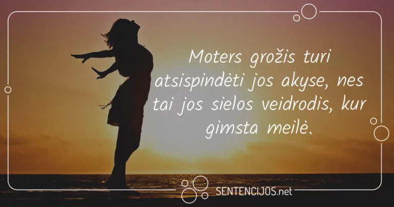 mintys apie moteris