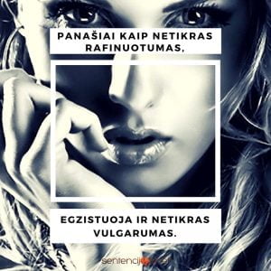netikras vulgarumas