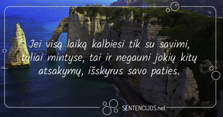 mintys apie kalba