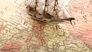 laivelis-ant-zemelapio