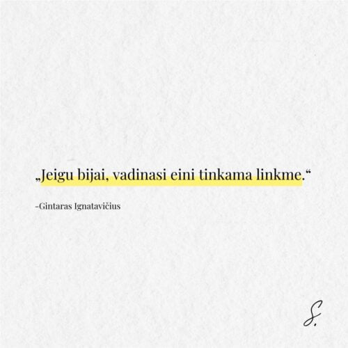 Gintaras Ignatavicius baime