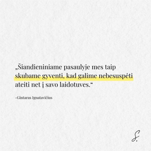 Gintaras Ignatavicius skubejimas